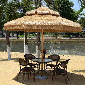 Populaire Hôtel Bistro Patio Jardin Paille Parapluie Extérieur Hawaii Parasol Chaume <span class=keywords><strong>Plage</strong></span> Soleil Parapluie - Product Image 3