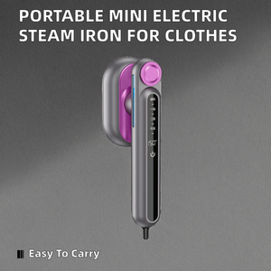 Nueva Plancha de Vapor Rotatoria Portátil KISUN para el Hogar, Mini Plancha Eléctrica de 1200W con Tanque de Agua de 65ml y Protección Contra la Ebullición en Seco (Versión Estadounidense) - Product Image 2
