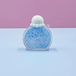 Bouteille de <span class=keywords><strong>parfum</strong></span> transparente créative, jouet souple en TPR scintillant, jouet collant anti-stress, porte-clés, breloque de sac, accessoires - Product Image 4