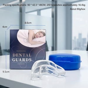 <span class=keywords><strong>Protector</strong></span> Bucal Cómodo Anti-Ronquidos y Anti-<span class=keywords><strong>Bruxismo</strong></span>, Ajustable a Medida, Incluye Estuche de Almacenamiento y Limpiador, Venta al por Mayor - Product Image 1