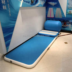 Chất lượng cao tùy chỉnh 4x1x0.1m phòng tập thể dục airtrack Inflatable theo dõi không khí thể dục dụng cụ nhào lộn Mat không khí sụt giảm theo dõi trong sân chơi thể thao - Product Image 3