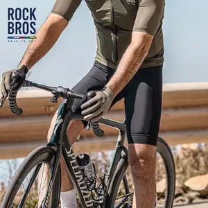 ROCKBROS ROAD TO SKY SERIES Summer Men Cycling Gym Shorts Anti-sweat Quick Dry fodera bicicletta Running Sportswear Shorts