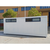 Casa Contenedor Modular Prefabricada Portátil de 40 pies, Panel Sándwich, Colores Personalizados, Instalación Rápida, Diseño Moderno, ISO9001, para Escuelas y Hoteles
