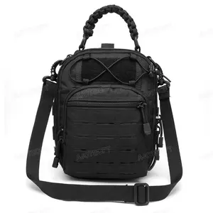AJOTEQPT Everyday Carry Shoulder Sling Mochila Tactical Sling Bag