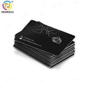 Free Shipping Custom Printed 13.56MHz Plastic PVC UV Printing Smart RFID NFC Digital Business Card With Logo