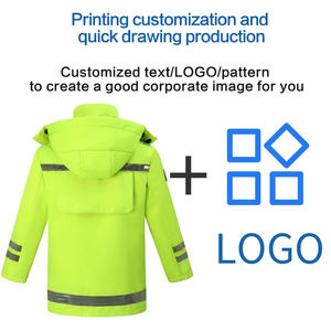 Veste de devoir réfléchissante haute visibilité pour filles Protection polyvalente chaude et confortable pour le travail de nuit Escort Caractéristique imperméable - Product Image 4