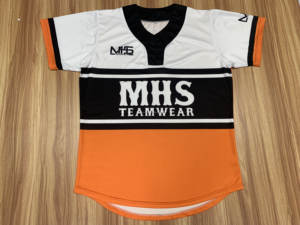 เสื้อเจอร์ซีย์เบสบอลระเหิดเสื้อเบสบอลแบบกำหนดเองสำหรับทุกเพศ - Product Image 4