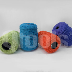 Hilo de Lana 100% Nueva Zelanda de 500g, 3 Capas, con Logotipo Personalizado, para Pistola de Tufting, Hilo de Lana para Alfombras, Hilo de Núcleo Hilado, Disponible en Stock - Product Image 3