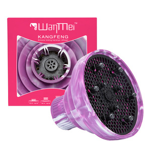 Hair Dryer With Retractable Silicone Fan <b>Cover</b> Dc Motor High <b>Temperature</b> Resistant For Salon Styling - Product Image 3