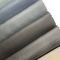 Tissu en daim écologique élégant et chaud pour le style Ripstop d'hiver avec fonction antistatique pour les vestes et les manteaux des filles