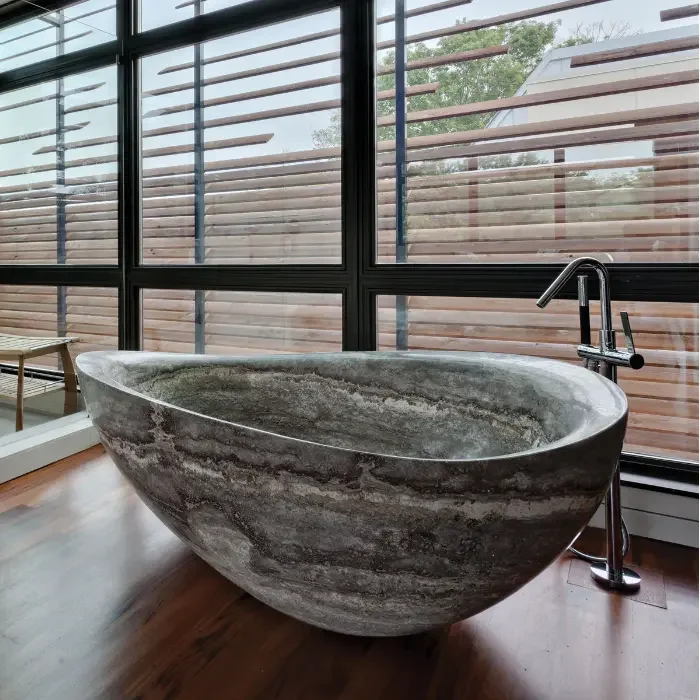 luxury marble bathtub