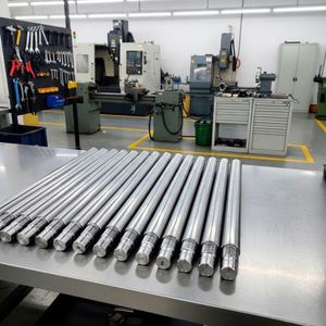 Eje Lineal Sólido Cromado Duro de Primera Calidad, Mecanizado con Precisión, Aprobado por CE, Cumple con la Norma DIN, Motor de Engranajes CNC para Router con Rodamiento - Product Image 3