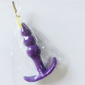 Scatola personalizzata gratuita-vendita direttamente in fabbrica di giocattoli Sexy in Silicone medicale tre perline <span class=keywords><strong>anale</strong></span> testa a testa per <span class=keywords><strong>uomo</strong></span> donna - Product Image 5