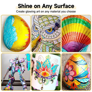 Meilleures ventes Marqueurs <span class=keywords><strong>à</strong></span> encre acrylique effaçables <span class=keywords><strong>à</strong></span> l'air Formule <span class=keywords><strong>à</strong></span> séchage rapide Papier Bricolage Projets de décoration intérieure Mélangeables - Product Image 4