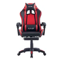 Pasokan langsung pabrik sampel gratis kursi Gamer balap Logo kustom kursi Gaming RGB kulit putar dapat diatur