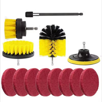 Wholesale Power Scrubber Cleaning Kit Drill Cleaning Brush Scrub Pads for Car Wash Efficient <strong>Auto</strong> Cleaning Brushes