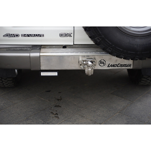 Parachoques Trasero de Coche para Toyota <span class=keywords><strong>Land</strong></span> <span class=keywords><strong>Cruiser</strong></span> LC80, Placa de Cubierta para Parachoques Trasero de <span class=keywords><strong>Land</strong></span> <span class=keywords><strong>Cruiser</strong></span> 80 - Product Image 3