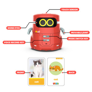 Robot Interactivo Inteligente Yuglow con IA, Juguete con Sensor Táctil y Grabación de Voz, Juguete Educativo Eléctrico de Aprendizaje Temprano para Niños - Product Image 6