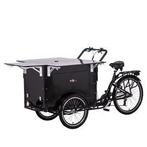 Outdoor Mobile Coffee <strong>Cart</strong> Tricycle With Water Sink