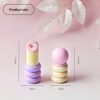 Tube de brillant à lèvres vide de 3 ml, nouveau design, pour emballage cosmétique, avec pendentif, vente en gros