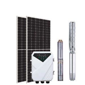 Système de pompe solaire 410 Watt, module PV mono, pompe solaire 2 kW pour usage domestique et jardin, système de pompe solaire 2 kW 410 Watt, panneau solaire - Product Image 6