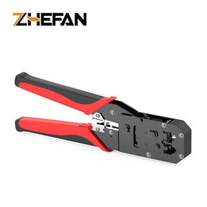 Zhefan mô-đun cáp mạng crimper <span class=keywords><strong>crimping</strong></span> plier công cụ dây Cutter Tước Kit cho <span class=keywords><strong>10p</strong></span>/8P/6P/4P/RJ45/RJ12/RJ11 cắm - Product Image 4