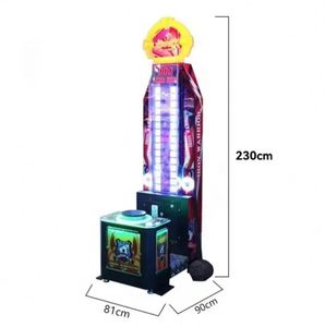 Customizable Coin Pusher Force Boxing <b>Punch</b> <b>Machine</b> for Sport Training 1 Year Warranty - Product Image 1