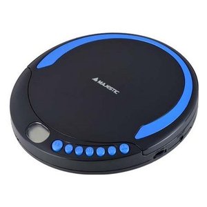 Reproductor de CD portátil Dm 1550 MP3 Negro y Azul 109550 - Product Image 1