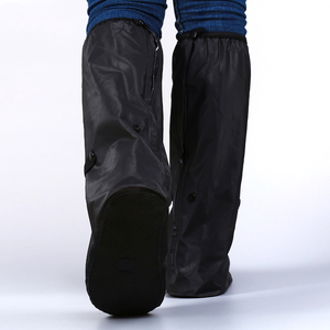<span class=keywords><strong>Chaussure</strong></span> imperméable à fermeture éclair, 1 paire, bottes de cyclisme, réutilisables, pour l'extérieur, résistantes à la <span class=keywords><strong>pluie</strong></span> - Product Image 4