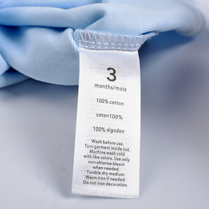 Body per Neonati <span class=keywords><strong>0</strong></span>-12 <span class=keywords><strong>Mesi</strong></span> Unisex 100% Cotone Morbido Tutina per Bambini Personalizzabile con Logo Stampato - Product Image 4