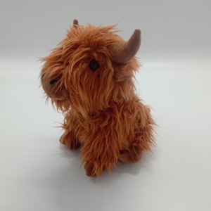 ¡Oferta! Peluche de Vaca Highland, Animal de Peluche, Tope de Puerta con Forma de Vaca para Decoración del Hogar - Product Image 3