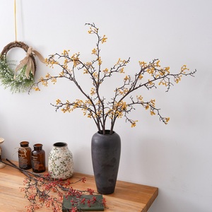 Rami Artificiali di Arance e Ciliegie Selvatiche Autunnali per Decorazioni Natalizie, Rami Spray di Frutta di Alta Qualità all'Ingrosso - Product Image 4