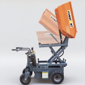 <span class=keywords><strong>Brouette</strong></span> électrique KONSTANT 500 kg avec système hydraulique complet pour un levage et un vidage faciles - Product Image 3