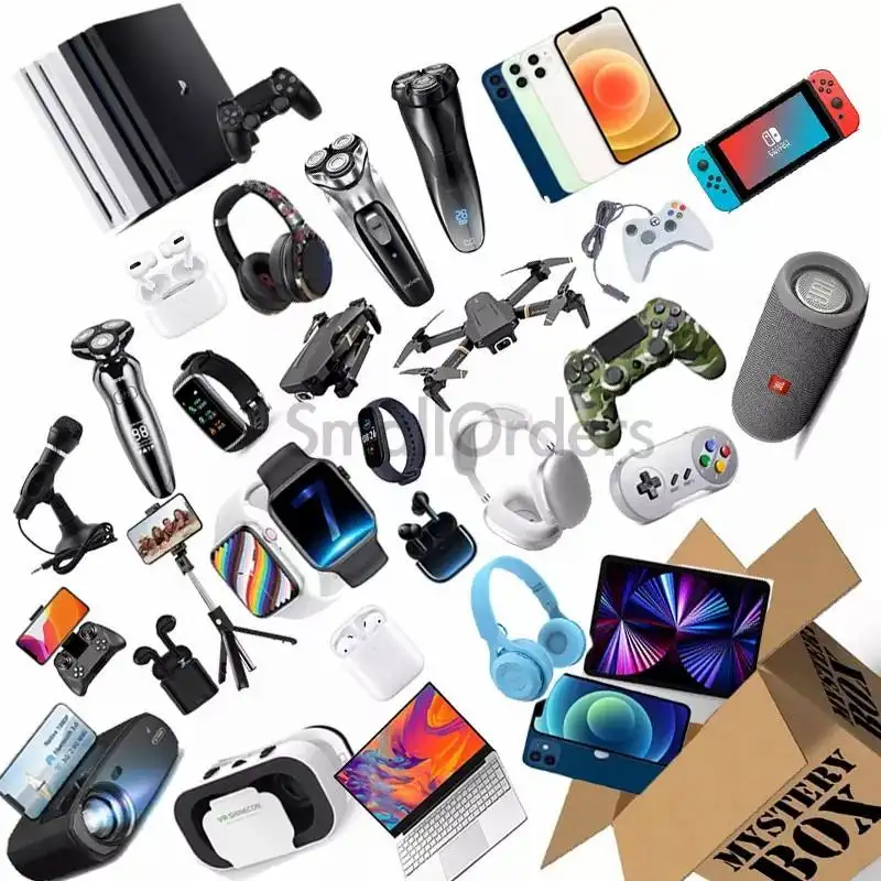 Smart watch 2022 mysterious box surprise gift lucky random as mobile phone drone play gift card headset mobile phone