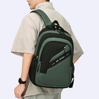 Sac à dos de sport unisexe grande capacité en Oxford et PU, multi-poches, imperméable, léger, pour voyage, collège, lycée, étudiant, ordinateur portable