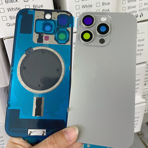 Offre Spéciale – Cache arrière en verre OEM avec lentille d'appareil photo, pièce de rechange pour iPhone 16, 16 Plus, 16 Pro Max (remplacement de la coque arrière cassée) - Product Image 3