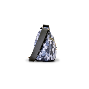 Bolso cruzado de nailon impermeable con múltiples bolsillos y bolsillos con cremallera, bolso bandolera informal para mujer, mochila ligera para viajes al aire libre - Product Image 6