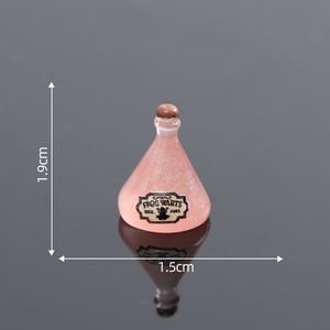 Bouteille de potion magique de simulation de couleur Weij, accessoires de décoration de scène DIY en granulés mignons, petites décorations en résine de bureau - Product Image 6