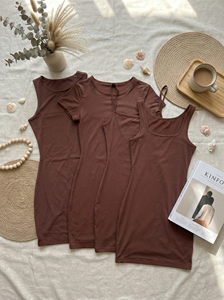 Abito Mini Aderente da Donna a Doppio Strato con Maniche Corte in Nylon66 90gsm, Personalizzabile con Logo del Marchio - Product Image 6