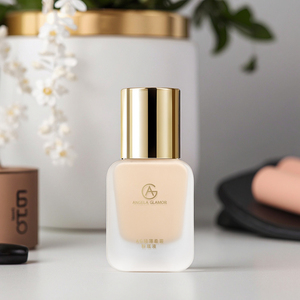 <strong>AG</strong> Cosmetics Lightweight Liquid Foundation Natural Cream Soft Mist Non-Cakey Moisturizing for All Skin - Product Image 6