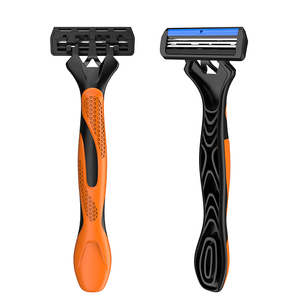 Mens Shaving Razor 3 <strong>Blades</strong> Open Back Cartridge Disposable Razor Customized Shaving Set - Product Image 3