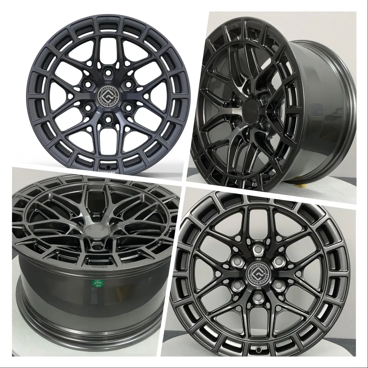 Roda tempa kustom kualitas tinggi Mercedes dipoles 5x120 5x114.3 5x130 5x127 penumpang pelek Off-Road kondisi baru 165.1mm