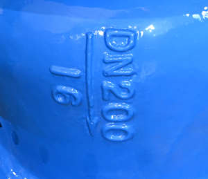 <span class=keywords><strong>2025</strong></span> nóng bán sắt dễ uốn dn200 kiểm tra van 8 "sắt dễ uốn im lặng kiểm tra van với bộ lọc lưới - Product Image 5