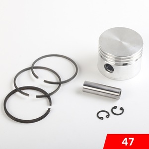 Conjunto de Pistón de 47 mm para Compresor de Aire, Repuestos, Pistón de Aluminio Fundido a Presión, Anillo de Pistón, Juego de Anillos de Retención - Product Image 1