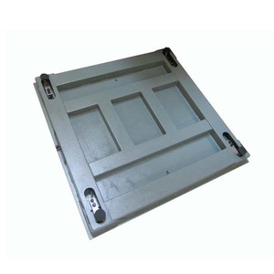 <span class=keywords><strong>1</strong></span>.5X1.5m YS1515 (Zemic H8C 로드 셀 포함) A12 인디케이터마일드 스틸 디지털 바닥 스케일 체커 플레이트 (5m 실드 케이블 포함) - Product Image 5