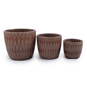 Cổ điển và bền lớn tráng men gốm chậu cây - Product Image 3