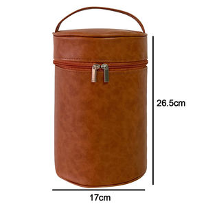 Maletín térmico profesional, bolsa enfriadora de barril redondo, de fácil apertura bolsa térmica para sopa, bolsas térmicas para el almuerzo para <span class=keywords><strong>alimentos</strong></span> - Product Image 4