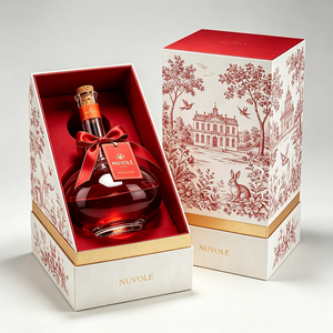 En stock, bouteille de vin personnalisable, bouteille de liqueur en verre transparente de 500 ml, bouteille de <span class=keywords><strong>tequila</strong></span> ronde de luxe unique, design personnalisé <span class=keywords><strong>Agave</strong></span> - Product Image 3