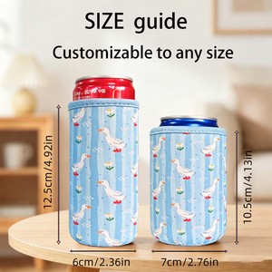 Porta Lattine in Neoprene da 3mm, Isolante per Birra da 12oz e 16oz, Produzione Diretta OEM ODM - Product Image 3