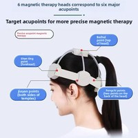 Appareil de beauté anti-âge 5D pour le cerveau, stimulation quantique métallique, thérapie physique, massage débloquant pour la tête, le cuir chevelu et les cheveux